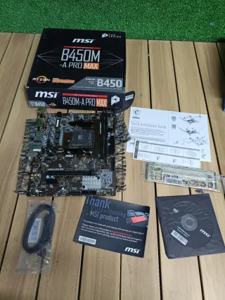 Placa Base MSI B450M-A PRO MAX