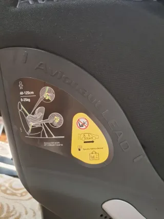 Silla de coche Avionaut negra