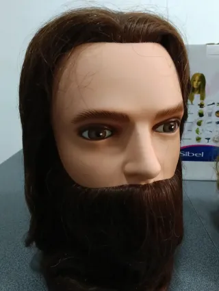 Cabezas peluquería Ambition 100% cabello humano