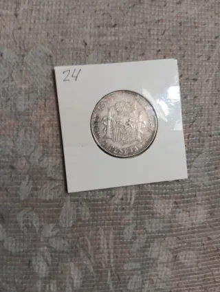 Moneda 2 Pesetas Plata 1905