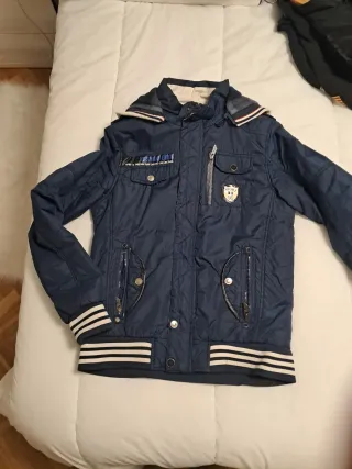 Cazadora azul talla L