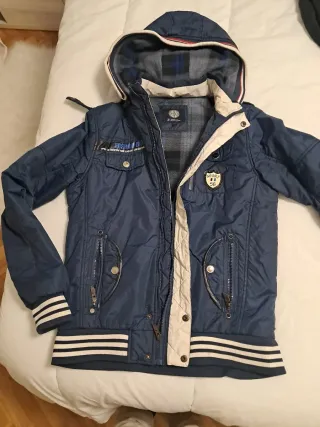 Cazadora azul talla L