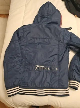 Cazadora azul talla L