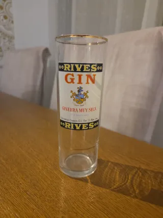 Vaso RIVES Gin Ginebra Muy Seca