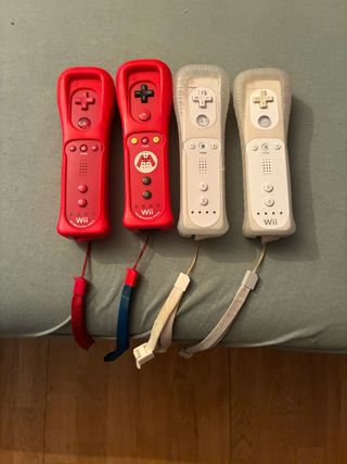 Nintendo Wii Negra y Roja