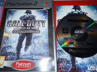 Call of Duty World at War Final Fronts PS2