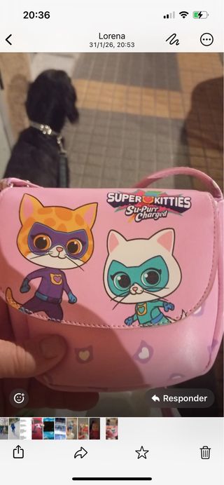 Bolso infantil Super Kitties