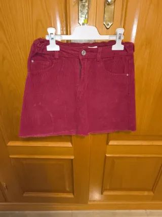 Falda pana Zara Kids niña T. 11/12 (152 cm)