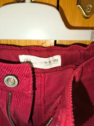 Falda pana Zara Kids niña T. 11/12 (152 cm)