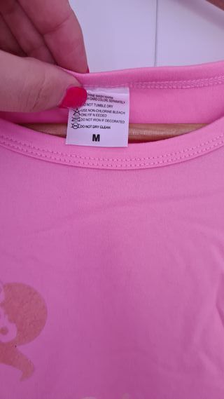 Lote de 2 camisetas rosas Minnie Mouse “Squad”