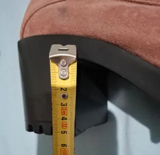 Mocasines rosa empolvado