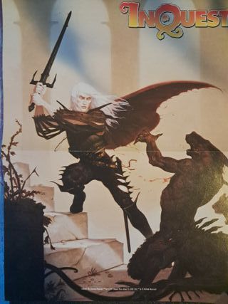 Poster Elric InQuest Arte Brom