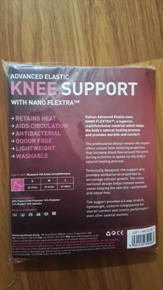 Rodillera elástica Vulkan