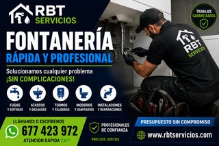 Fontaneria/ Gas/ Calderas Telf. 677423972