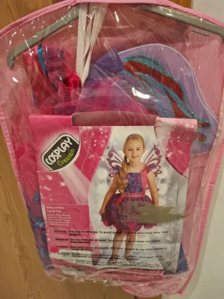 Disfraz Hada/Mariposa Rosa y Azul nuevo a estrenar