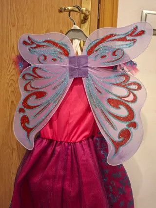 Disfraz Hada/Mariposa Rosa y Azul nuevo a estrenar