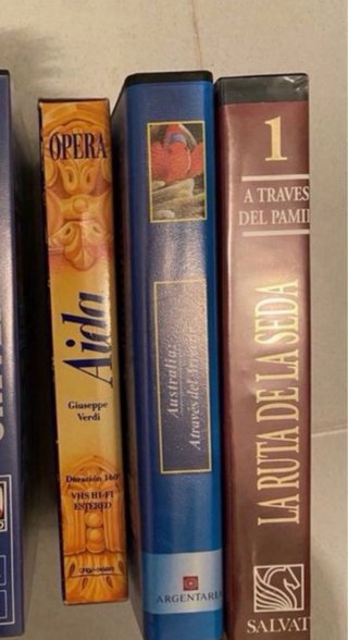 Lote 3 Cintas VHS de Documentales