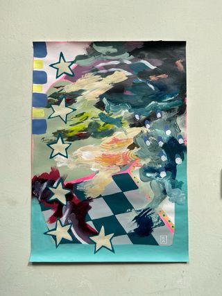 Pintura original Hecha a mano - Papel A2 42 x 59.4