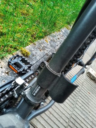 Bicicleta Rockrider XL Gris Oscuro