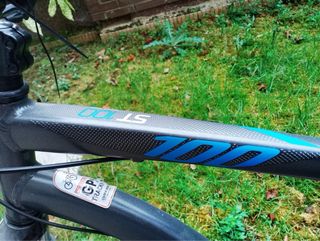 Bicicleta Rockrider XL Gris Oscuro