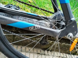 Bicicleta Rockrider XL Gris Oscuro