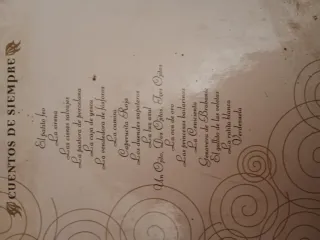 Lote 4 libros de cuentos