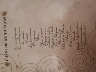 Lote 4 libros de cuentos