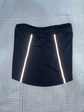 Pasamontañas negro reflectante