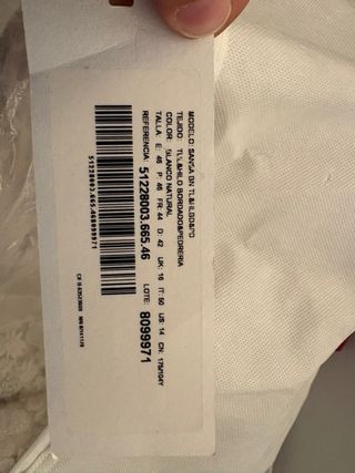 Vestido de Novia Pronovias Talla 42