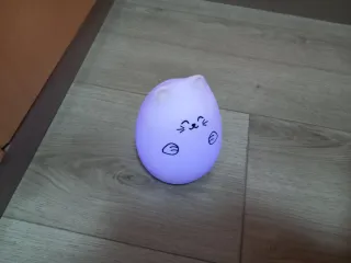 Lámpara LED infantil gato