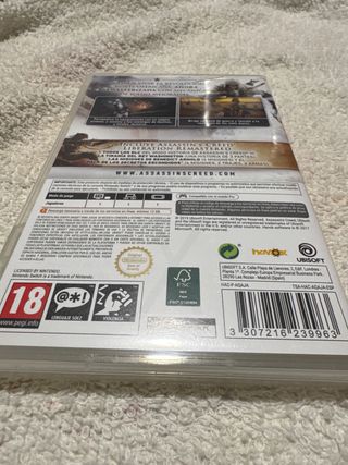 Assassin's Creed III Nintendo Switch (caja)