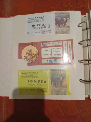 150 entradas taurinas antiguas 1973-1977