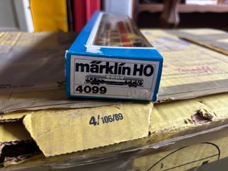 Vagón Marklin H0 Ref: 4180 y 4099