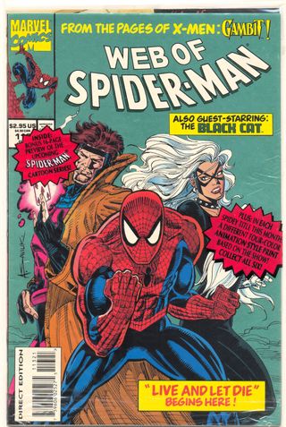 Web of Spider-Man #113 Green Cover Variant & Bonus