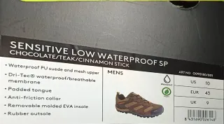 Sapatilhas Hi-Tec Impermeáveis Castanho