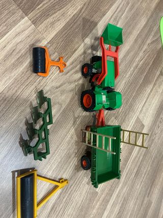 Tractor Playmobil Vintage con Carga