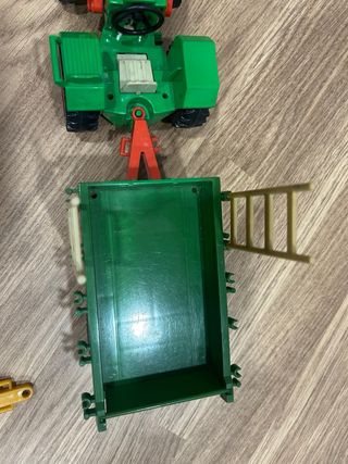 Tractor Playmobil Vintage con Carga
