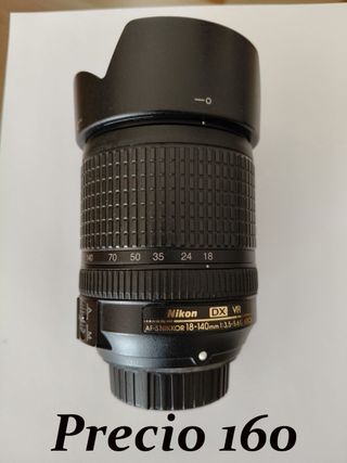 Objetivo Nikon DX VR 18-140mm f/3.5-5.6G ED
