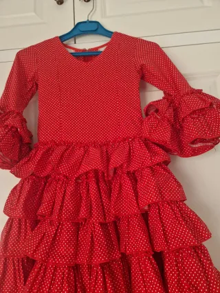 Traje de flamenca para niña