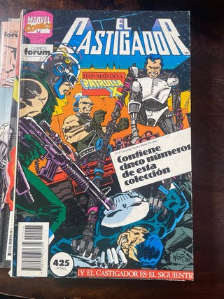 Comics El castigador