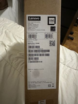 Portátil Lenovo IdeaPad Slim 3i Gris