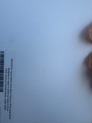 Apple Watch Ultra Plata/Blanco