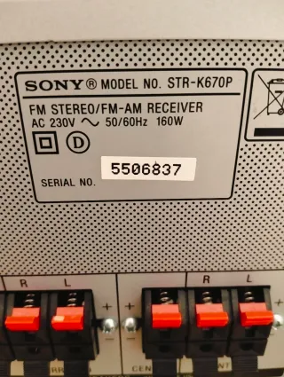 Amplificador Sony 5.1 Home Cinema