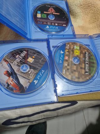 Giochi PS4 Spider-Man, Minecraft, Security Breach