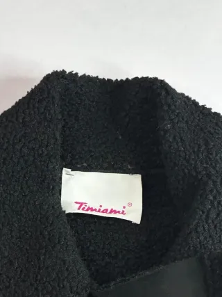 Cappotto donna vintage nero taglia XL