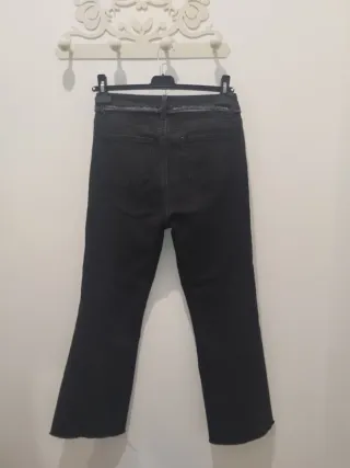 Pantalón recto denim
