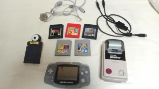 Pack Game Boy Advance Transparente + Accesorios