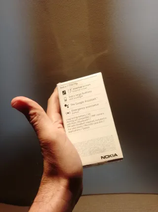 Nokia 2720 Flip Negro | Tapa  | Perfecto |