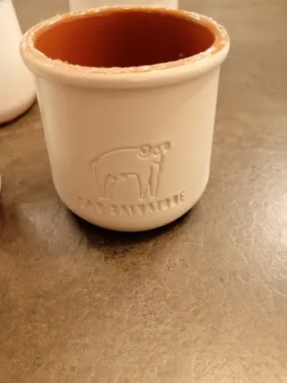 Set 4 Vasetti Ceramica Terracotta ceramiche cermer