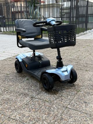 Scooter movilidad reducida azul